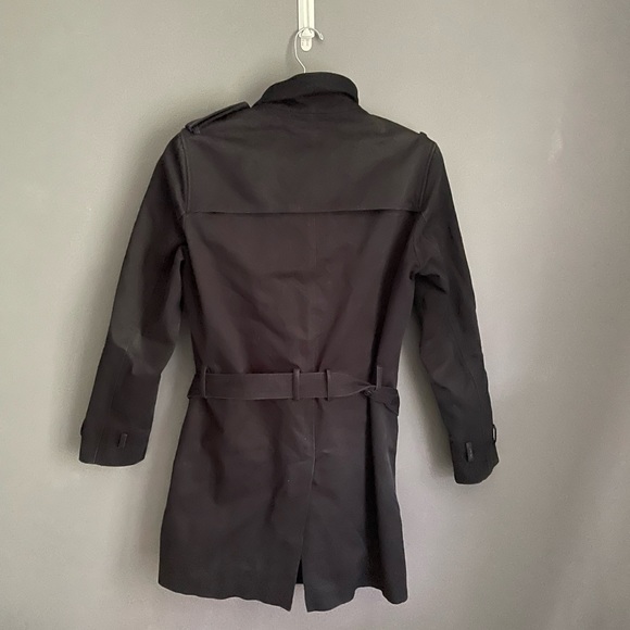 The Kooples Navy Blue Trench Coat Size 46 EU - Picture 3 of 7